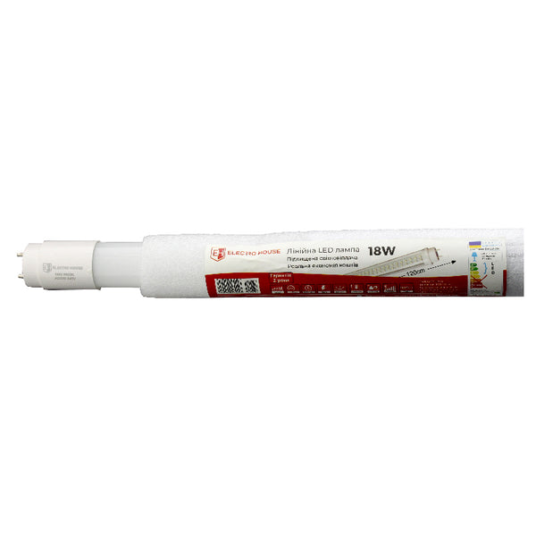 LED лампа Т8 120 см 18Вт 4100К 1620 Лм