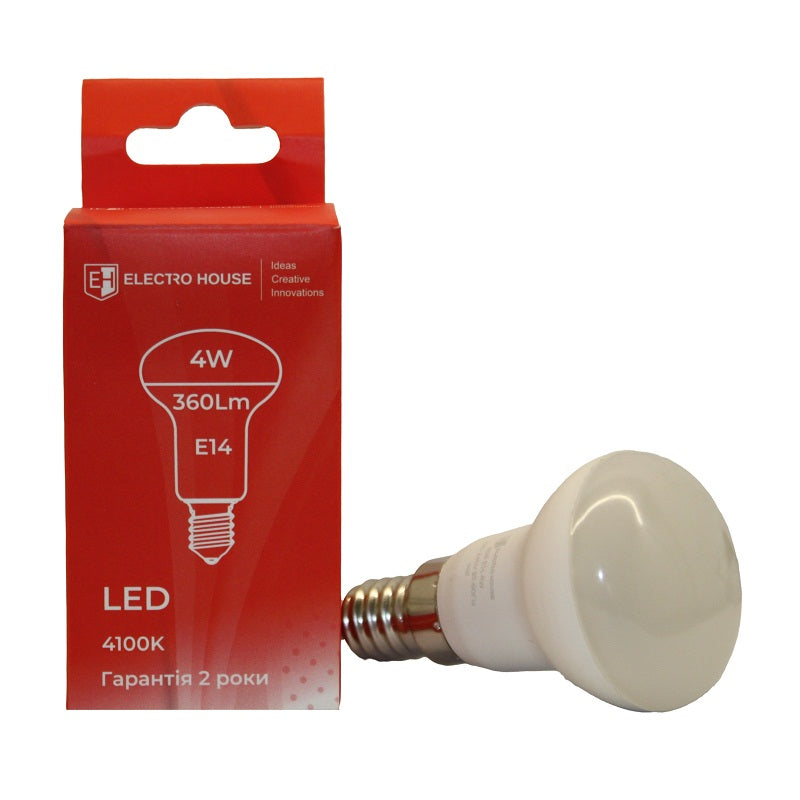 LED лампа R39 4Вт E14 4100К 360 Лм 165-265 В