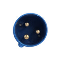 Вилка силова 3x32 2P+PE 32 A  220-250 В IP44
