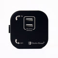 Розетка трекова подвійна USB 2.4 А Unique Elegance Pandora Black