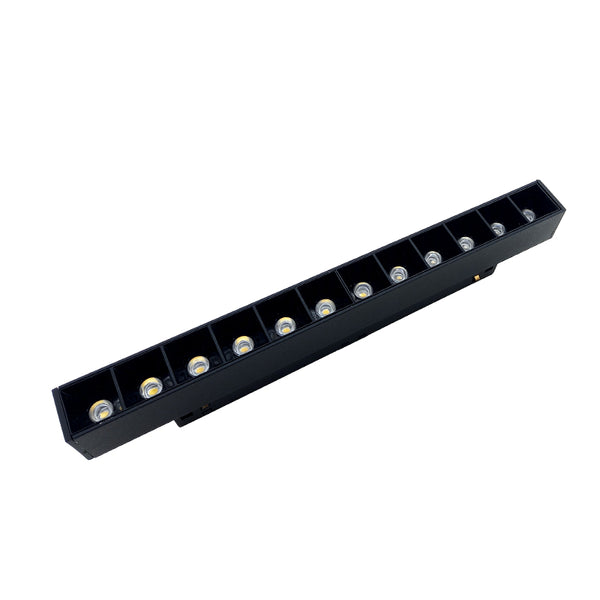 LED світильник трековий магнітний Magnetic Light 12Вт 4000К 1020 Лм  чорний